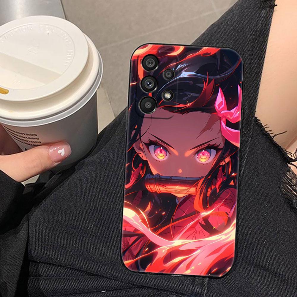 Anime Demons Slayers Tanjiro Phone Case For Samsung A73 A72 A71 A57 A56 A55 A54 A53 A52 A51 A37 A36 A32 A23 A22 A16 A15 A14 Case