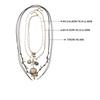 Bohemian Style Multi-Layer Rope Chains Metal Round Coin Badge Pendant Necklaces For Women Holiday Party Jewelry Neck Accessories