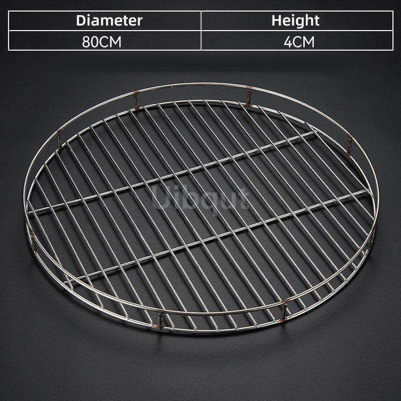 Extra Thick Meat Press Floating Meat Dedicated Rack Smoked Meat Rack Round Stainless Steel Steaming Rack Anti Burn Steamer Liner