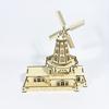 3D Wooden DIY Handmade Windmill Model Kit Christmas, Halloween, Thanksgiving Gifts The perfect present for family and friends Ca