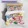 3pcs DoReMi1 Design Cover Set - HD Printed Bedding with 1 Cover and 2 Pillowcases - Perfect for Home and Dorm Decor
