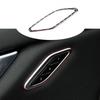 Carbon Fiber Seat Memory Switch Frame Cover Trim For Maserati Ghibli 2014-