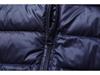 Men's Lightweight Stand Collar White Duck Down Jacket