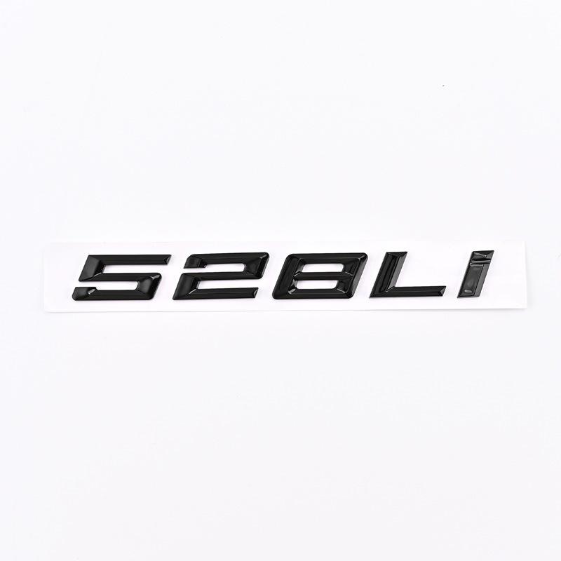 Rear Tail Logo Displacement Number for 2020-2023 BMW 5 Series 520Li, 525Li, 528Li, and 530