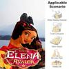 1pc, Elena of Avalor Blanket Soft and Warm for All Seasons Perfect Gift for Friend, Living Room, Travel, Camping, Car Blankets