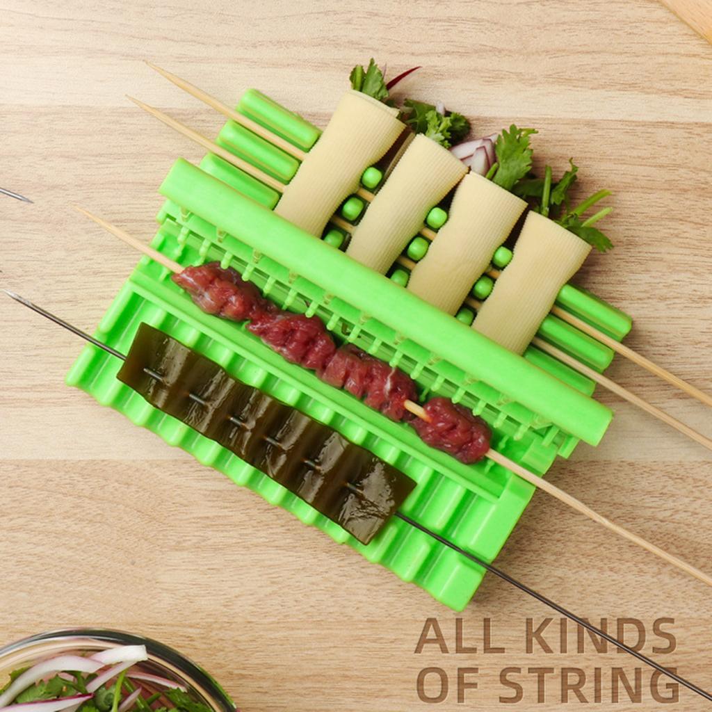 Bærbar Multifunksjonell Kjøttspiddmaskin Raskt og Effektivt Grillverktøy Bærbar Kjøttspiddboks Utendørs Grillgadget