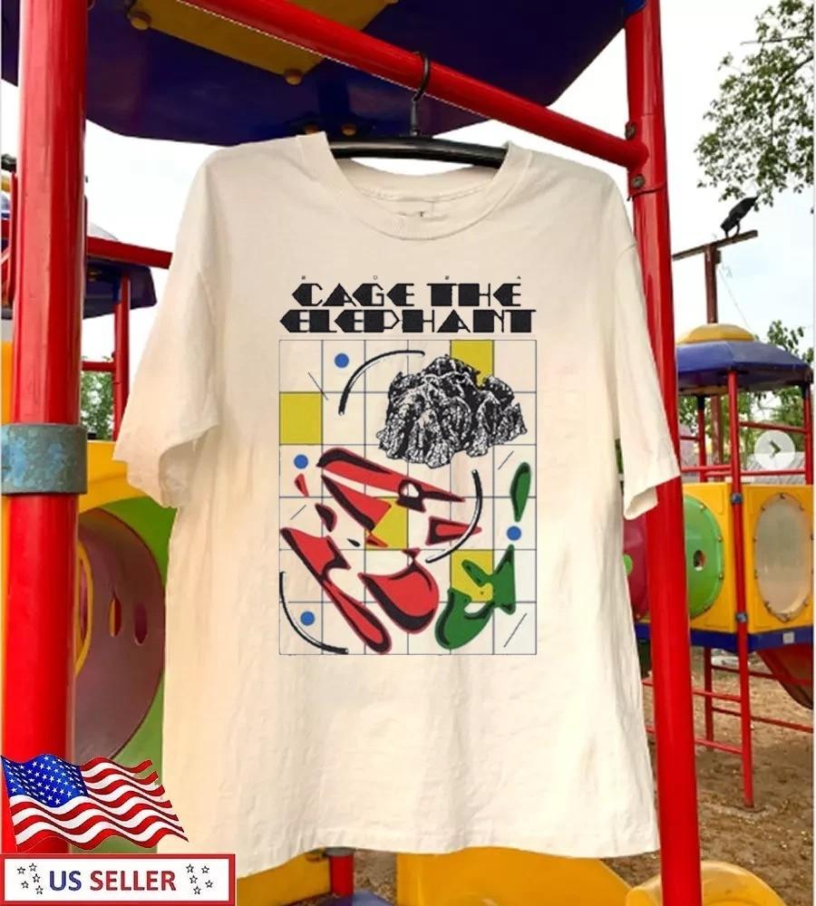 

Cage the elephant tour summer 2024 shirt Tee Gift Fan S to 5XL FN1446 Unisex T-Shirt L