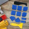 12 Pcs Silicone Sealant Scraper Grout Finishing Tools Silicone Sealant Finishing Tools Caulk Remover for Bathroom Kitchen Room