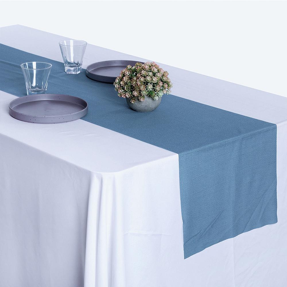 Effulge Chiffon Table Runner Romantic Sheer Table Runners for Wedding Party Bridal Baby Shower Birthday Holiday Decorations