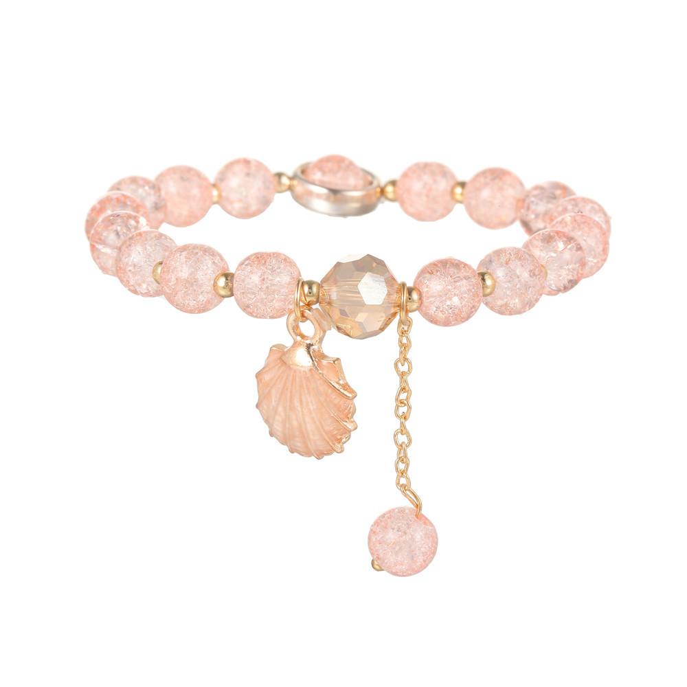 JYL TS Bracelet Women s  Colorful Pendant Brings Joy & Creativity ZJ6209 белый