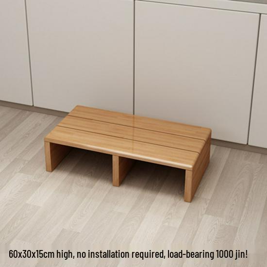 Multifunctional Footstool: Kitchen Step, Balcony Riser, Office Footrest, Piano Platform