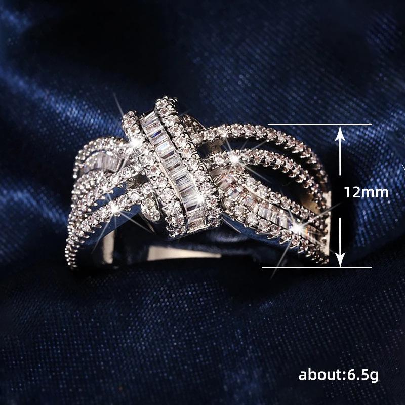 Cao Shi Sweet Gift Hollow Ribbon Designer Ring - Elegant, Versatile, Light Luxury for Women