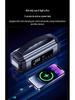 Electric Tire Inflator Pump with Pressure Gauge & Emergency Jump Starter