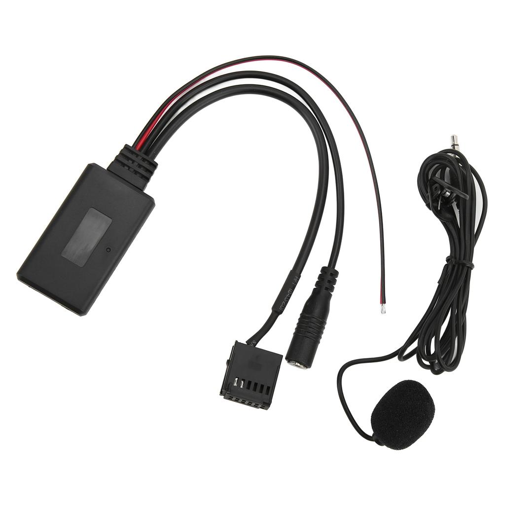 Bluetooth Aux Audio Cable Adapter Microphone Handsfree Replacement for Mondeo 6000CD