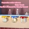 Transparent Bathroom Cotton Stick & Makeup Storage Box Pull-Out Drawer Style Bedroom Mirror Cabinet Organizer