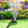 Sprinklers For Yard Automatic Irrigation Grass Water Sprayer Oscillating Sprayer With 9 Modes 360 Degree Rotating Automatic