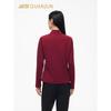 Anta Women's Champion All-Weather Brushed Half-Zip Long-Sleeve T-Shirt