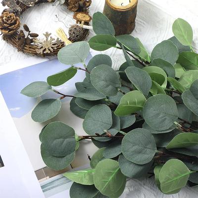 1Pcs Eucalyptus Artificial Plant Bouquet 60cm Green Branche Stem for Home Decor Garden Wedding Party Decoration Outdoor Ornament
