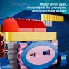 Electric Machinery Gear Science and Education Building Block DIY Children's Educational Science and Education Large Particle Assembly Toy