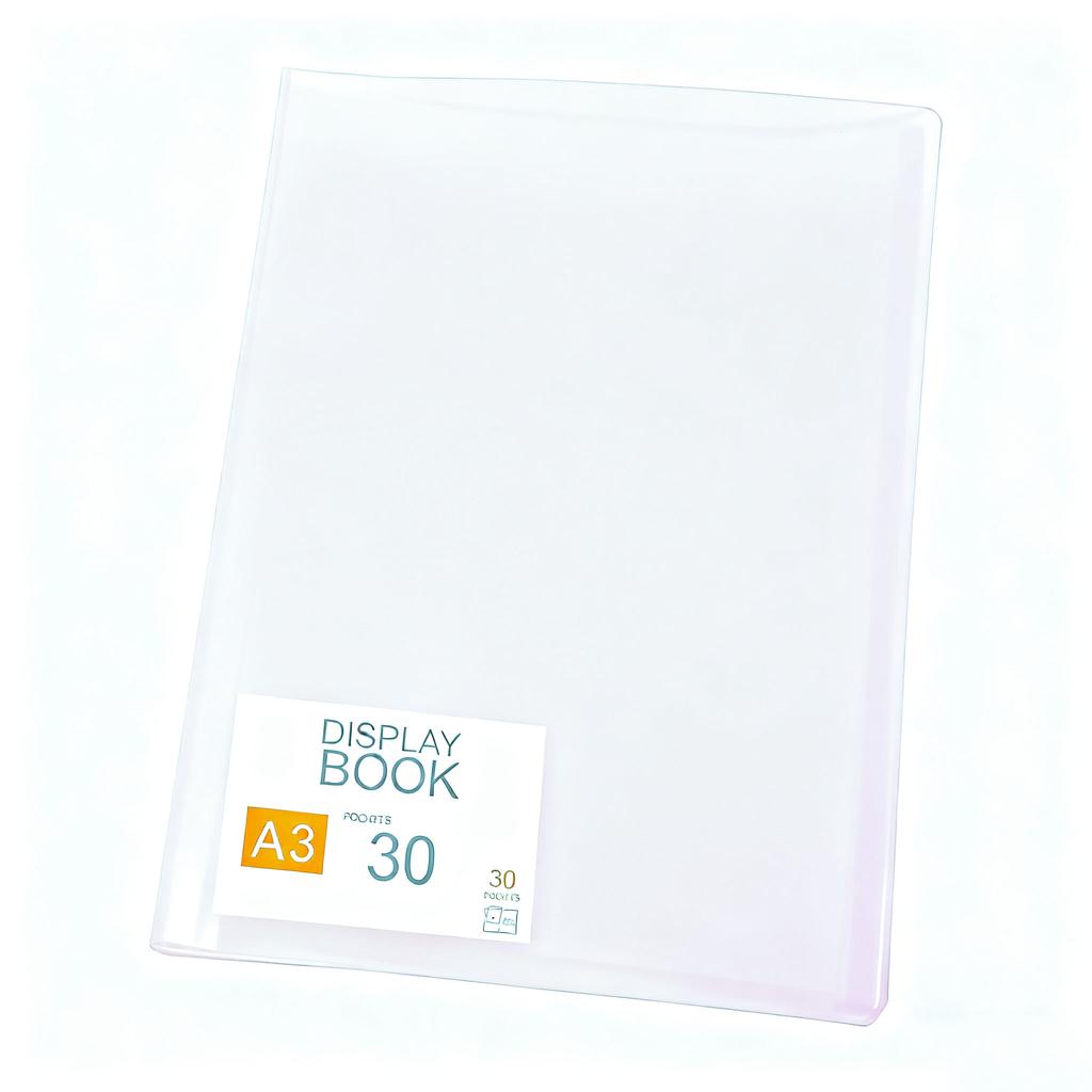 30 Pages Diamond Painting Storage Book Portfolio Presentation Storage Book Clear Pockets Folder Photo Album Stationery Tool