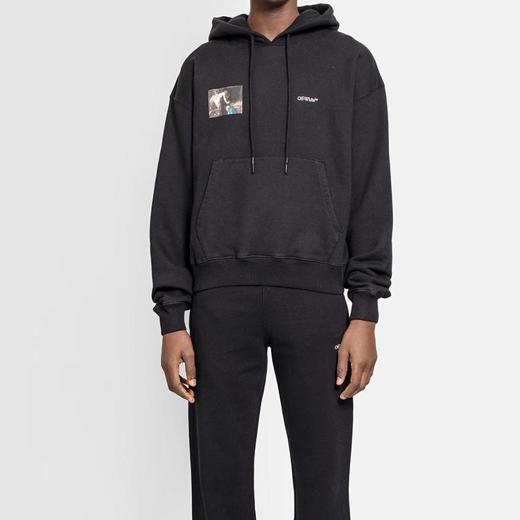 OFF WHITE Caravaggio Engel Über Hoodie OMBB037E20FLE0041010