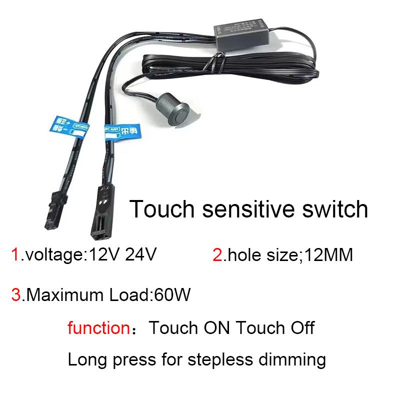 Customized Hand Sweep Switch 5A DC12V-24V IR Motion Sensor Hand Wave Scan Smart LED Closet Cabinet Light/Wardrobe Lamp