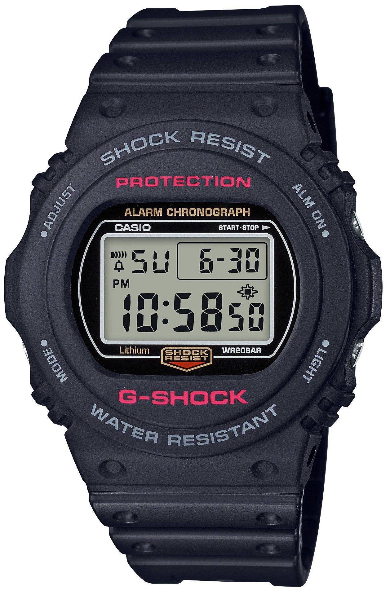 

Casio Черные часы G-Shock DW-5750E-1JF Мужские чёрный