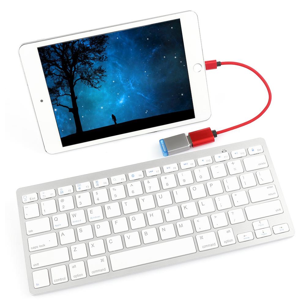 

Клавиатура U-диск Type-C Смартфон Шнур синхронизации данных Android OTG Кабель-адаптер Разъем Micro USB