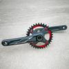 Efficient Power Transfer Crankset Road Bike Crankset Arm Square Tapers for Mountain Bike Enthusiasts and Outdoor