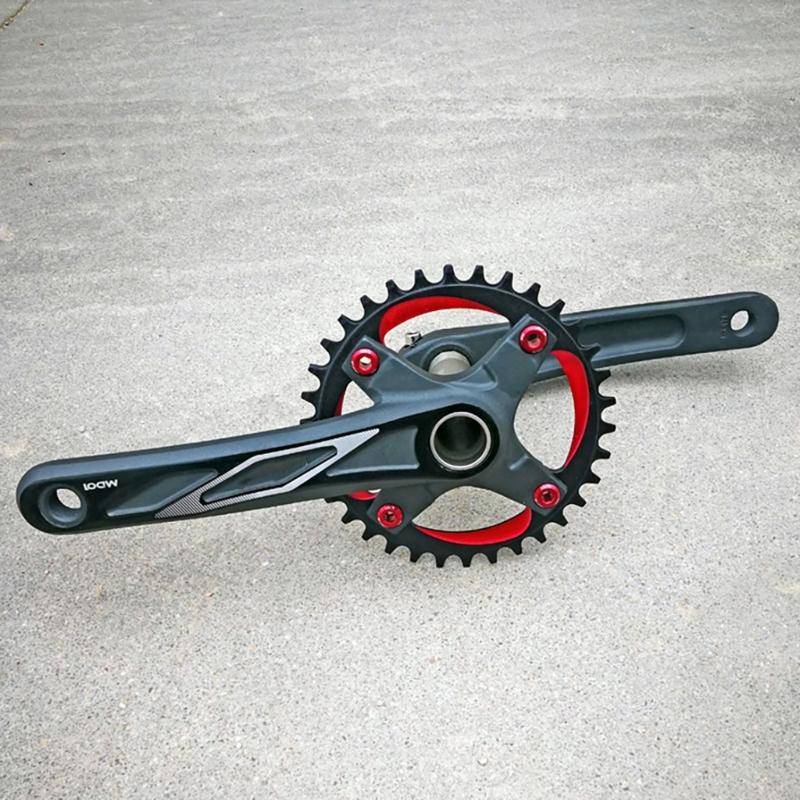 Efficient Power Transfer Crankset Road Bike Crankset Arm Square Tapers for Mountain Bike Enthusiasts and Outdoor