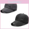 Baseball Letter Jeans Cap Peaked Caps Man Ear Protection Hat Casual Fashion