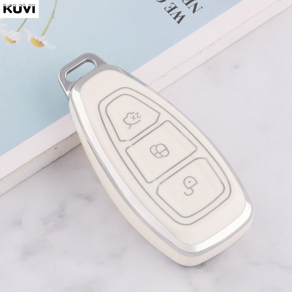 

Fashion Tpu Car Remote Key Case Cover Shell For Ford Focus 3 4 Mondeo Mk3 Mk4 Fiesta Ecosport Kuga St C-Max B-Max Protector Fob