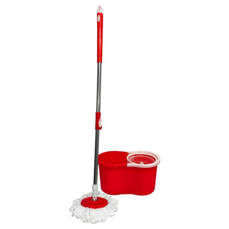 Precision Made 9th Gen Dual Drive Hands-Free Rotating Mop and Bucket Set for Effortless Cleaning