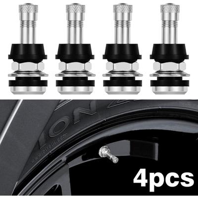 4pcs Universal Car Tire Valve Stems Tubeless Wheel Valves Auto Vehicle Tire Repair Accessories