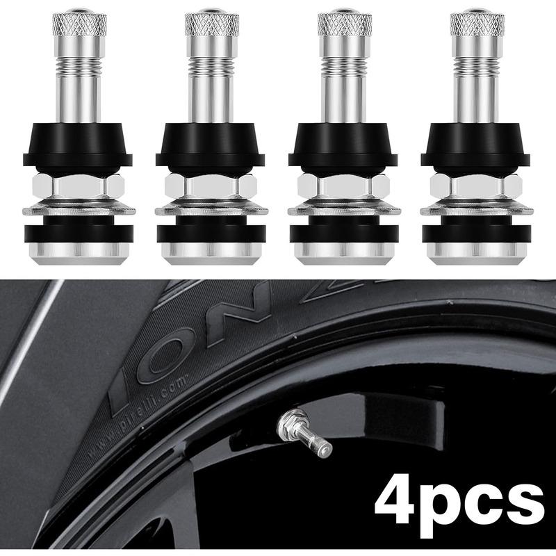 4pcs Universal Car Tire Valve Stems Tubeless Wheel Valves Auto Vehicle Tire Repair Accessories