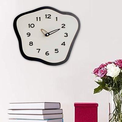 Reloj de Pared Adorno de Madera Fácil de Leer Decoración Arte Colgante para Cocina DEN