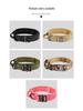 Tactical Anti-Burst Elastic Dog Collar & Leash for Medium To Large Dogs