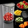 Multifunctional Stainless Steel Slicer Dicer Fruit Vegetable Strawberry Cutter 1