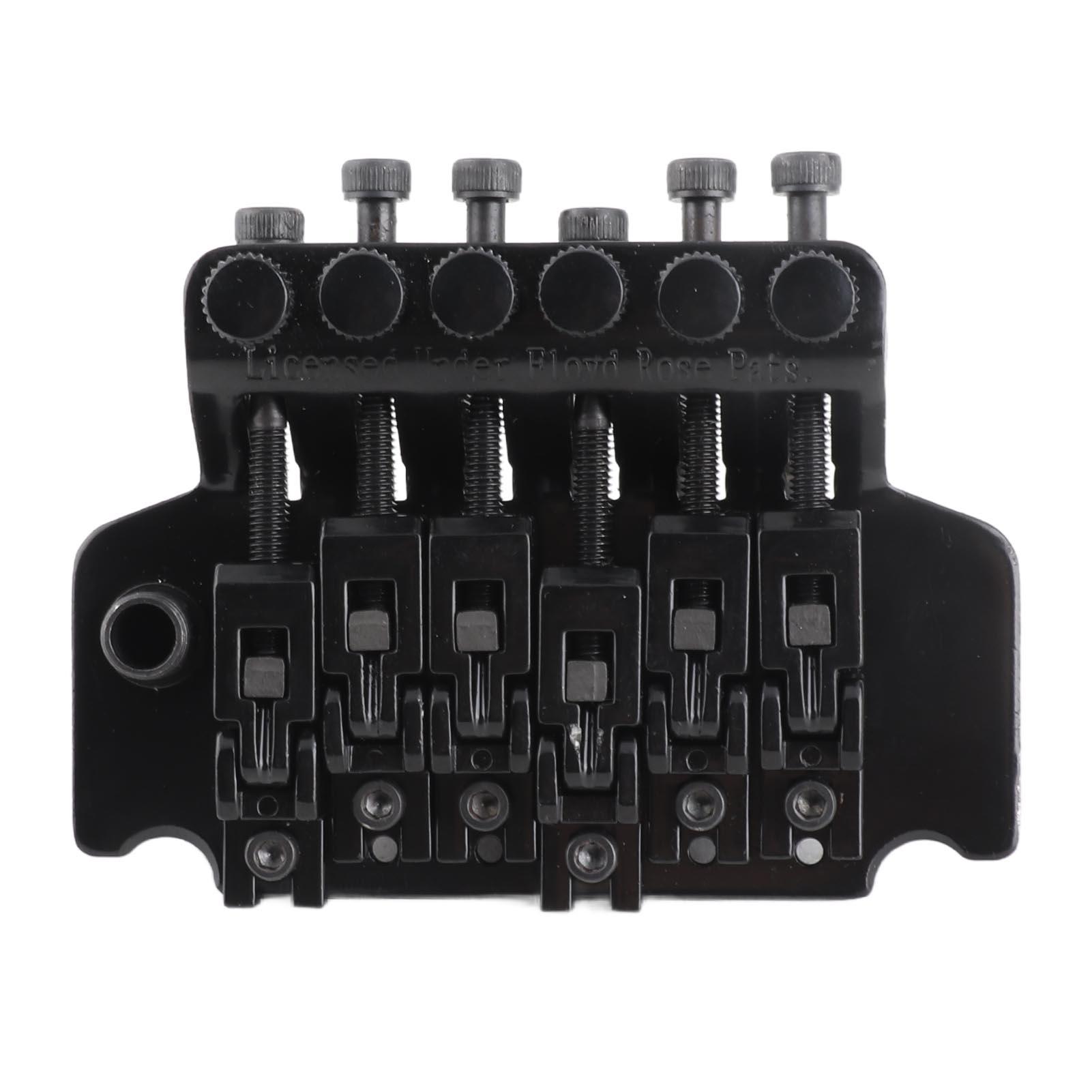 

Система тремоло Двустороннее качание Пружинный стабилизатор для электрогитары чёрный