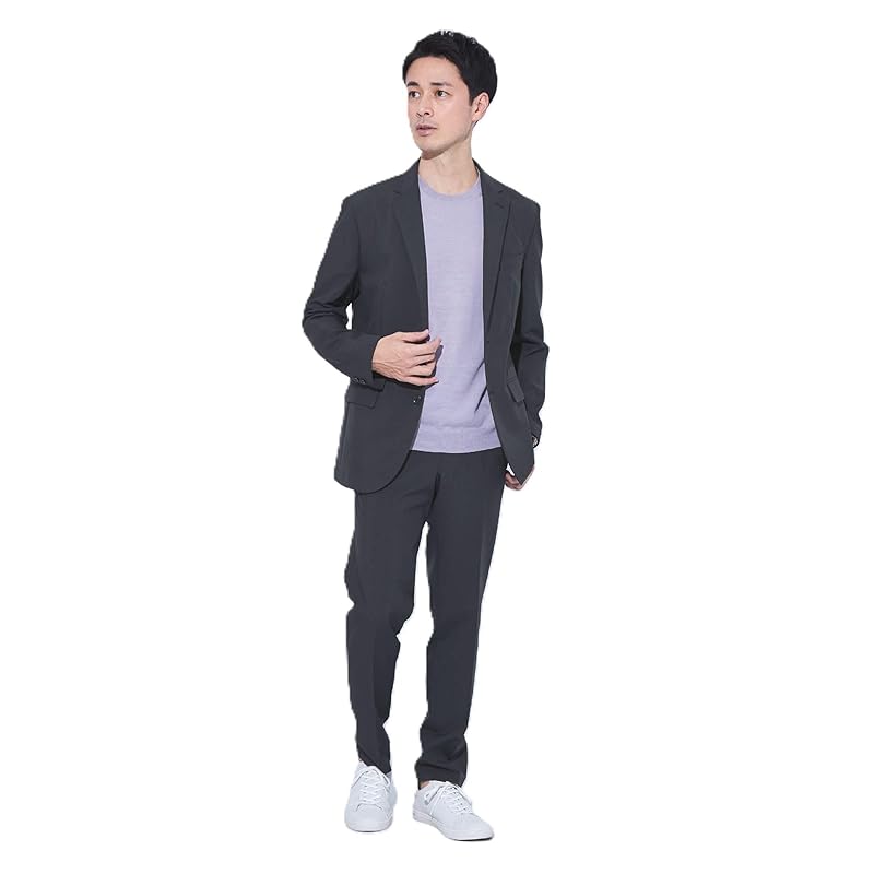

[United Arrows green label Relaxing] WEB limited JUST fit Dry PE slim set куртка и брюки - впитывают воду, быстро сохнут и не мнется-