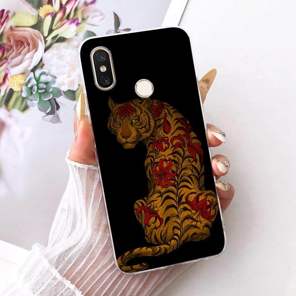 Transparent For Xiaomi Mi 8 Case Cover Luxury Fashion Butterfly Funny Cute Painted Casing M1803E1A
