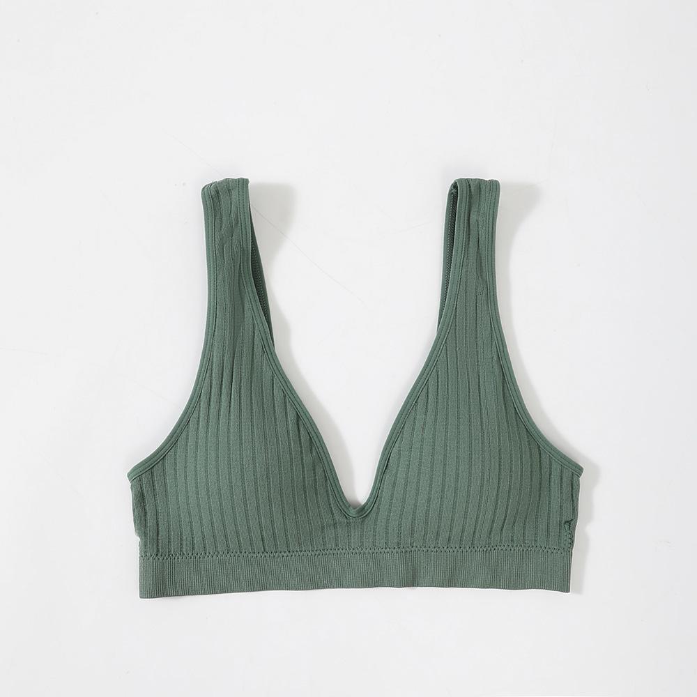 Sexy Women's Bra Crop Top Women's Seamless Underwear Padless Tank Tops M L