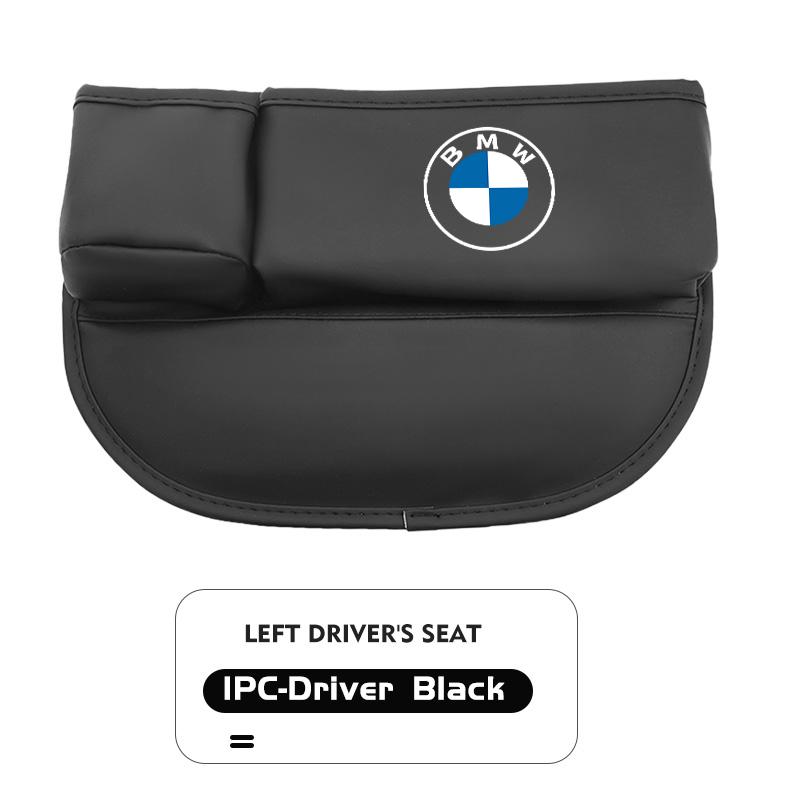 wvbnj9 Car Seat Gap Organizer Storage Box Keys Card Cup Phone Holder For BMW Performance M E87 E30 E46 E28 F35 G20 E93 F20 X3 X