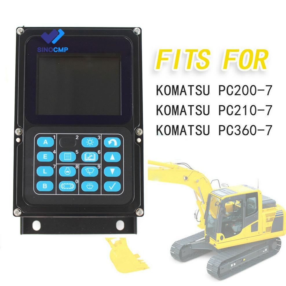 Excavator Monitor Panel 7835-12-3007 7835-12-1008 7835-12-1007 7835-12-1006 7835-12-1000 For Komatsu PC200-7 PC210-7 PC300 PC360