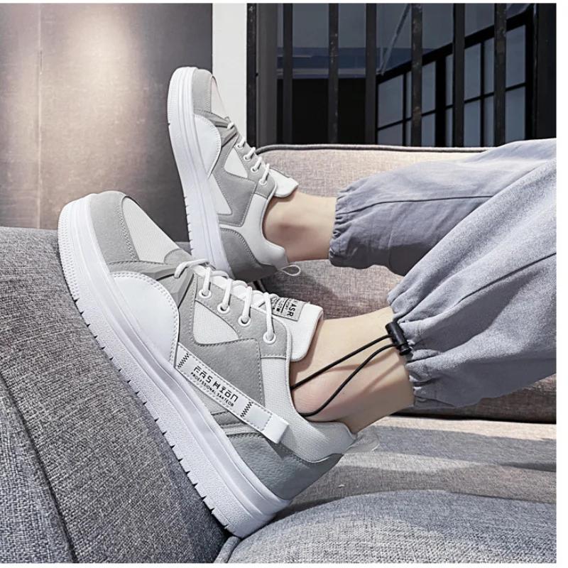 Spring Autumn Men's Trendy Shoe Outdoor non slip walking sports shoes New casual Versatile male footwear mesh Comfortable flat