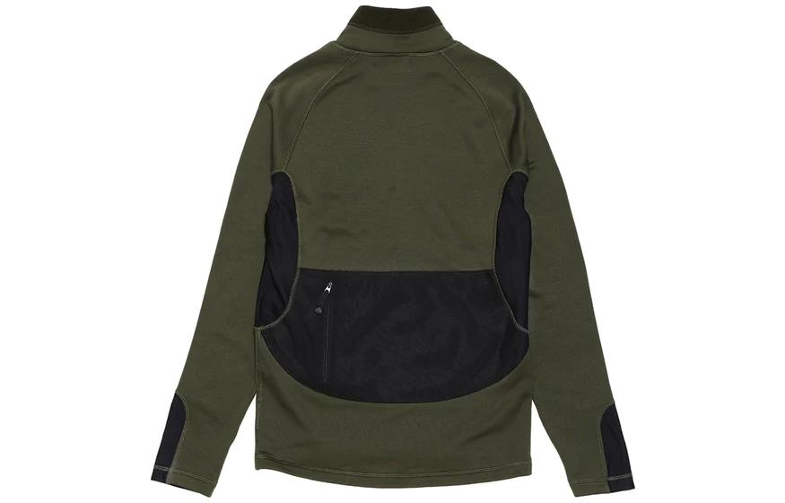 Nike Jackets Men's Green Stand Collar Moderate Other DV9221-325