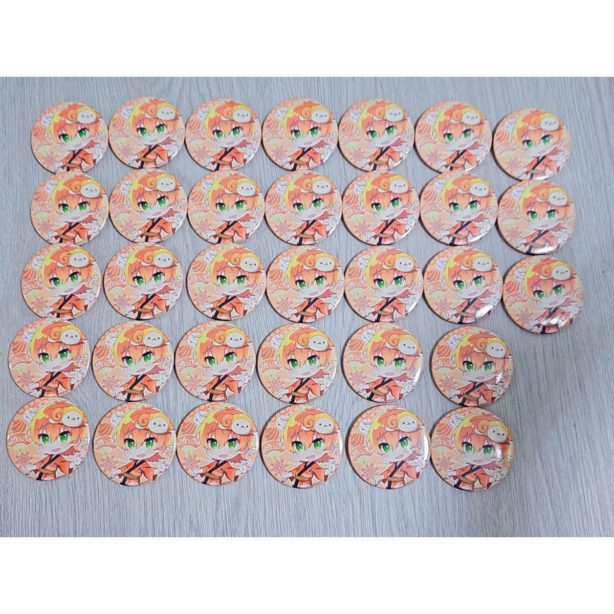 Used Stopuri Gel-kun Can Badge 33 Piece Set 2021 Summer Default