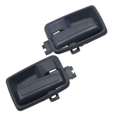 1 Pair Car Interior Ide Door Handles With Bezel Set 8971506473 8971506463 Fit For Isuzu Rodeo Honda Passport Black