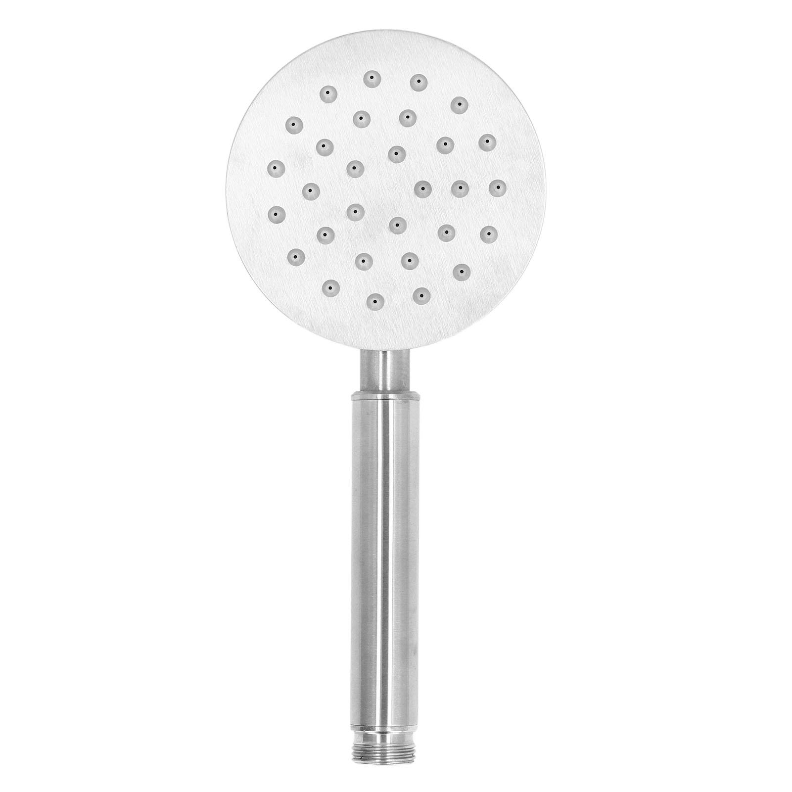 

Ручной душ предотвращает засорение насадки для душа из нержавеющей стали 304, сменный душ высокого давления He Silver