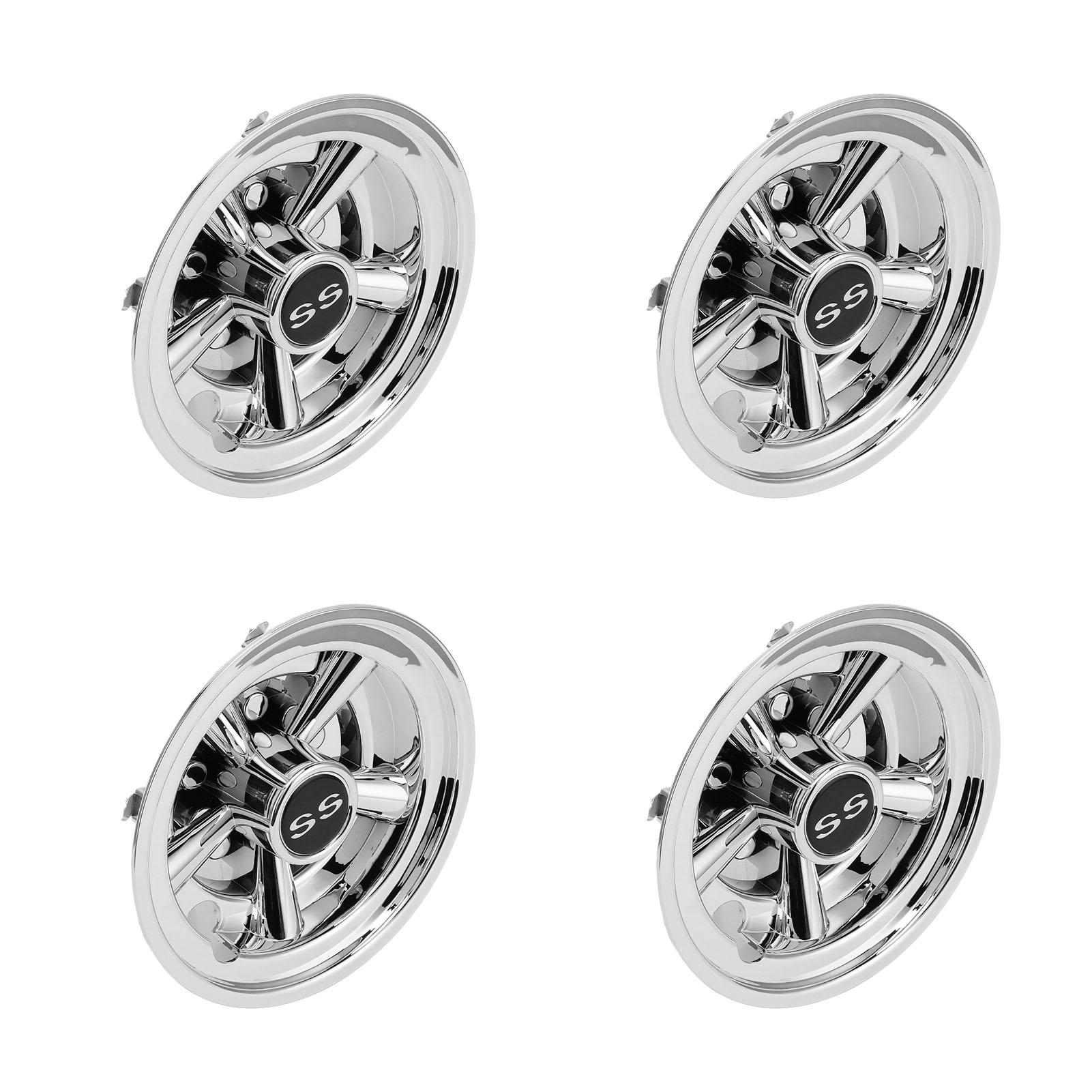 

8-дюймовый колпак ступицы колеса для гольф-кара, аэродинамичный, водонепроницаемый, термостойкий, универсальная замена для E‑Z‑GO